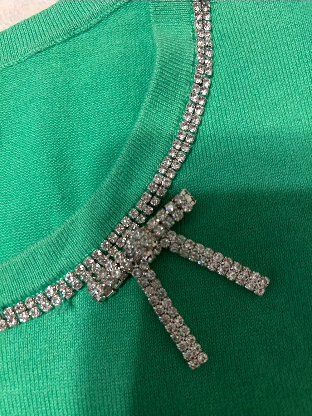 Lilly Pulitzer Kelly Green Long-Sleeve Crewneck Top - Picture 7 of 10